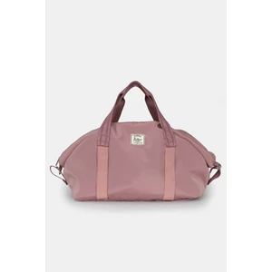 İcone Bag Pudra Renk Mat Için Fermuar Kapamalı Yoga, Pilates, Fitness ,Gym Spor Çantası PUDRA RENK