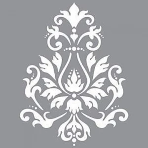 Damask 15 Stencil Tasarımı 30 x 30 cm