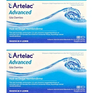 Artelac Advanced Damla 30 Flakon 0,5 ml 2 Adet