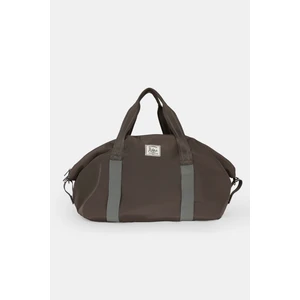 İcone Bag Icone Mat Için Fermuar Kapamalı Yoga, Pilates, Fitness ,gym Spor Çantası Kahverengi