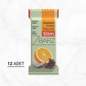 Slim Guarana Portakal Bar 35 G (12 Adet)