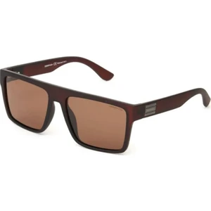 Ds 2268 C4 57 Unisex Dikdörtgen Kahverengi Kemik Güneş Gözlüğü