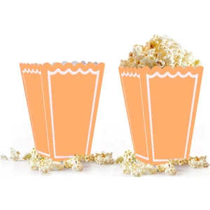 Parti Pera Makaron Somon Mısır Kutusu Popcorn 8 Adet