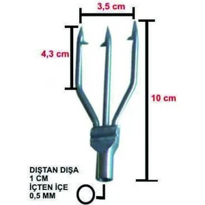 Albastar Çatal Tüfek Ucu 98310