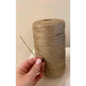 izmir Bitpazarı Kırnap İpi 500 Gram, 500 Metre - Hasır İpi - Çuval İpi