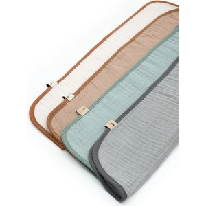 Emici Pamuklu 4’lü Müslin Bebek Omuz ve Ter Bezi Seti