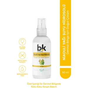 Bk Company Niaouli Yağı Suyu İçeren Genital Koku Giderici Sprey 50 ml – Doğal ve Ferahlatıcı İntim Bakım