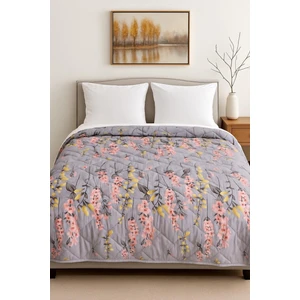 Çift Kişilik Silikonlu Yorgan 195X215 – Hafif, Yumuşak, Desenli, Nefes Alabilir Dolgulu Yorgan