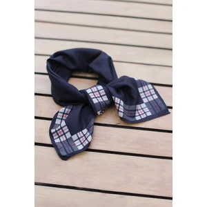 Desenli Fular Sütlü Kahve