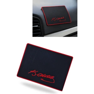 Tusba Market Atatürk İmzalı Araç İçi Telefon Tutucu & Torpido Üstü Kaydırmaz Ped