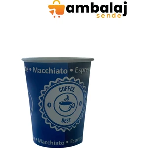 7 Oz Karton Bardak - 50 Adet