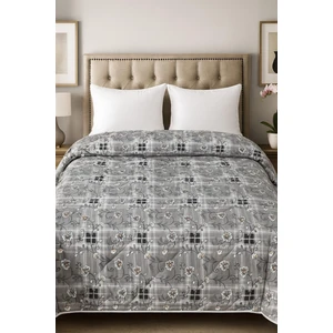 Çift Kişilik Silikonlu Yorgan 195X215 – Hafif, Yumuşak, Desenli, Nefes Alabilir Dolgulu Yorgan