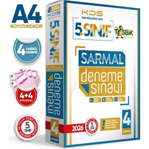 Hızlı Tosbik Yayınları 2026 5.Sınıf Yeni Sistem KDS SARMAL Deneme Paketi 4lü Türkiye Geneli D.Çözümlü Hızlı Tosbik Yayın