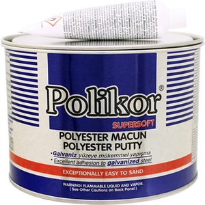 Polyester Çelik Macun 1/2  Sarı Renk