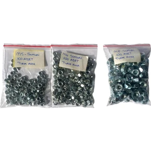 M5 -M6-M8 Somun 300 Adet