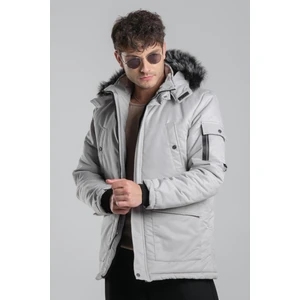 Stil Kombin Içi Kürklü Kaban/mont Bl 1506