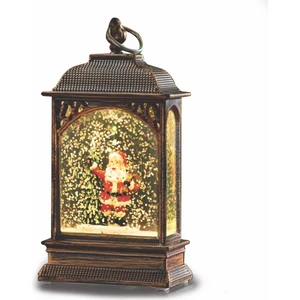 34626 Çam Ağacı ve Çocuk LED - Kardan Adam Kar Küresi