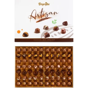 Beyoğlu Çikolata Artizan Assorted Mini Pralin 700 Gr. Hediyelik Kutu
