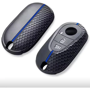 Şenyıldız Aksesuar Mercedes Benz C S Sınıf W206 W223 S350 C260 C300 S400 S450 S500 Silikon Anahtar Koruma Kılıfı