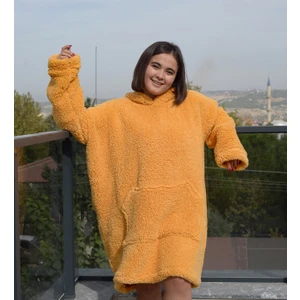 Welsoft Peluş Polar Giyilebilir Battaniye Pijama