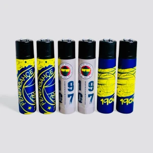Mgm Fenerbahçe Lisanslı Slim Taşlı Çakmak 6 Adet