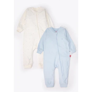 Eldivensiz Patiksiz Tulum 2li (Cute Bear) Mavi