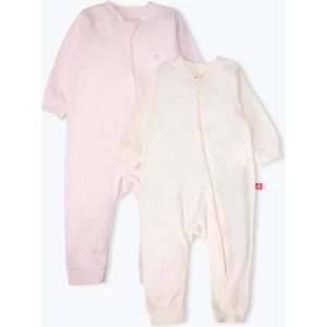 Eldivensiz Patiksiz Tulum 2li (Cute Bunny) Pembe