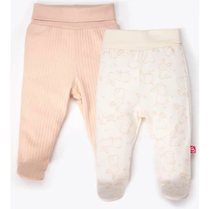 Patikli Pantolon 2li (Cute Bunny) Bej