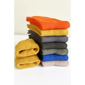 7'li Unisex Kışlık Havlu Çorap Pamuklu