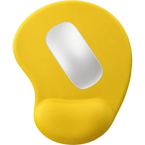 Bilek Destekli Mouse Pad - Kesik Kaymaz Mouse Ped - Fare Pedi - Kesik Oval Mouse Pedi - Oval Kesik Mousepad