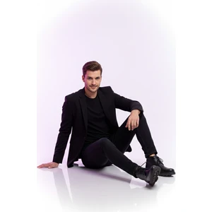 Hakiki Deri Hafif Kalın Taban Günlük Klasik Tarz Erkek Bot ER5K/B720