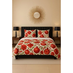 Uyku Life Uykulife Nar Desen Tek Kişilik Nevresim Seti