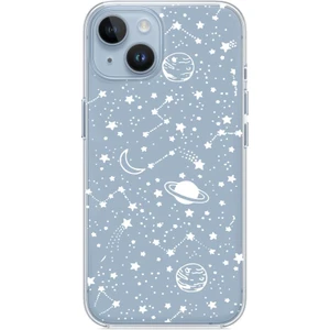 3gen Case İphone 13- İphone 14 Uyumlu Desenli Şeffaf Silikon Kılıf