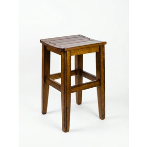 El Yapımı Çıtalı Tabure 45 cm