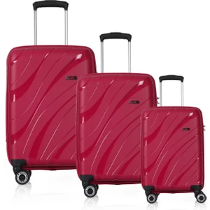 5223 Polipropilen 3'lü Valiz Seti