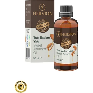 Tatlı Badem Yağı %100 Saf ve Doğal Soğuk Sıkım Kaş & Kirpik Bakımı,e Vitamini Saç Dökülmesi Önleyici