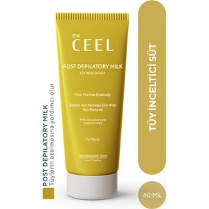The Ceel Tüy Azaltıcı ve Nemlendirici Süt Epilasyon&lazer Sonrası Isırgan Otu ve Hyaluronik Asit Özlü 60 ml