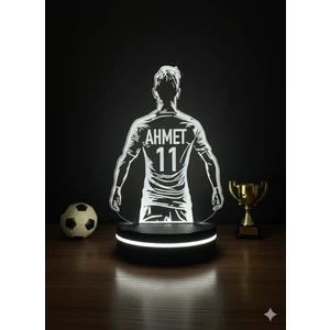 Eymi Design İsimli Futbolcu Tasarımlı LED Gece Lambası – Kişiye Özel Hediye