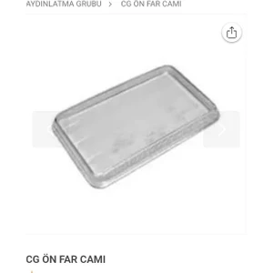 Topuz Motor Cg Ön cam  Far Camı