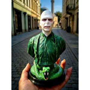 ESELYA3D Voldemort Büst Fgür-Harry Potter -Biblo -15CM- Fanart