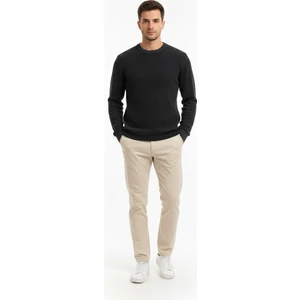 Antrasit Bisiklet Yaka Triko Kazak