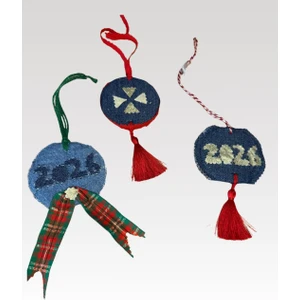 El Yapımı Yılbaşı Ağacı Süsü