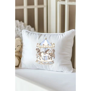 Moda Lime Isme Özel Baskılı Bebek Dolgulu Yastık