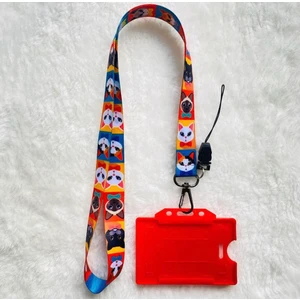 Sevimli Kediler Temalı Yaka Ipi