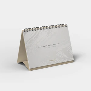 Joo Stationery Joo 2026 Haftalık Masa Takvimi