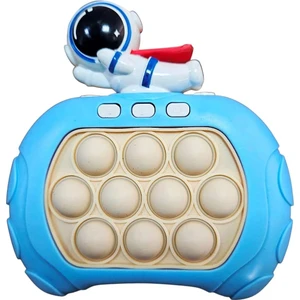 Brother Toys Uçan Astronot Model Işıklı Popit Oyun Konsolu Pop It Oyuncak Konsol