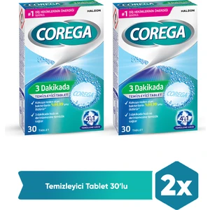 Diş Protezi Temizleyici Tablet 30'lu - 2 Adet