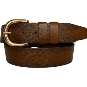 Deri, Gold Tokalı Tosado Kadın Kot Kemeri 4 cm