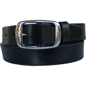 Goderi  Deri Gümüş Tokalı Kadın Kemeri 4 cm