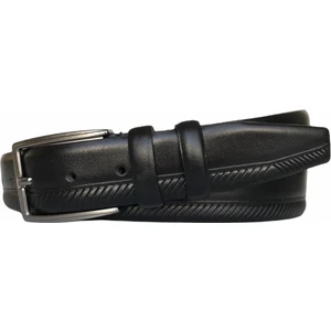 Deri Siyah Klasik Pantolon Kemeri 3.5 cm